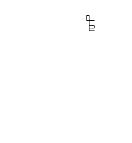 A 2D random walk path drawing itself step by step across the plane over 2500 steps